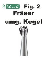 Umg. Kegel - Fräser Fig. 2