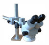 Fassermikroskop, kompl. m. Kreuz-Stativ u. Beleuchtung