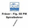 Spiralbohrer m. Schaft Antilope Fig. 58 PM 1,7 - 2,3 mm
