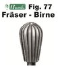 Fräser Busch Fig. 77 060-070