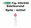 Schleifkörper Edelkorund rosa Fig. 656 040