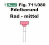 Schleifkörper Edelkorund rosa Fig. 711 080