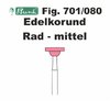 Schleifkörper Edelkorund rosa Fig. 701 080