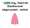 Schleifkörper Edelkorund rosa Fig. 744 110